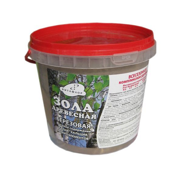 Зола древесная березовая, Витафлор